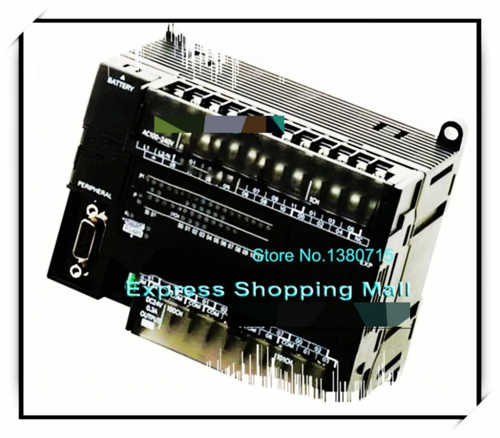 오리지널 CP1E-E60SDR-A PLC AC100-240V 입력 36 포인트 릴레이 출력 24