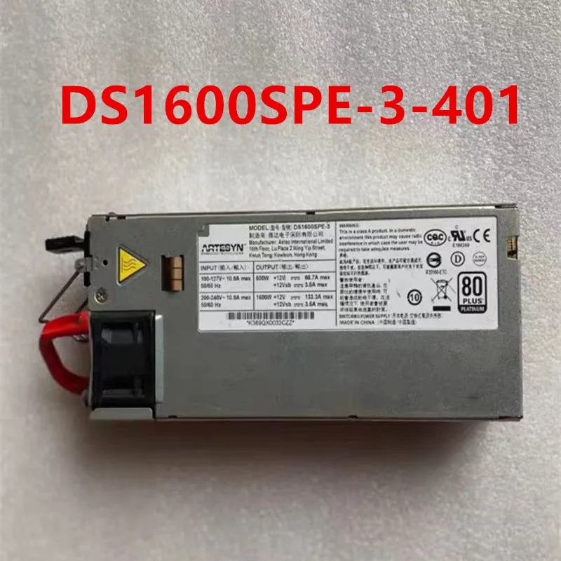 ARTESYN오리지널 전원공급장치 거DS1600SPE-3-401 작동 1600W