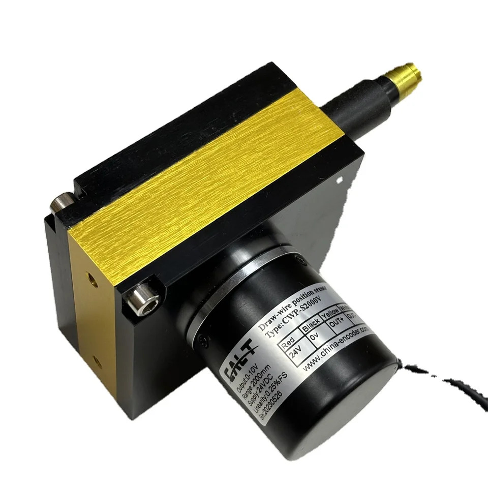 드로우 와이어 변위센서 CWP-R 0-10kohm 출력 400 500 800 1000 1500 2000 3000 5000mm