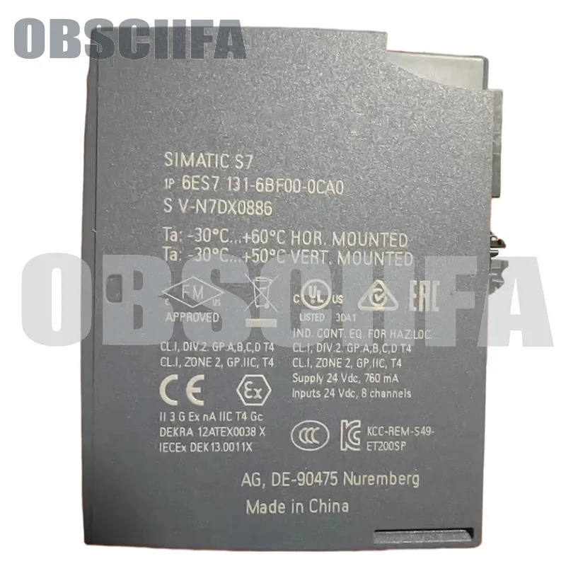 원본 6ES7131-6BF01-0BA0 6ES7131-6BF00-0CA0 6ES7131-6BF01-0AA0