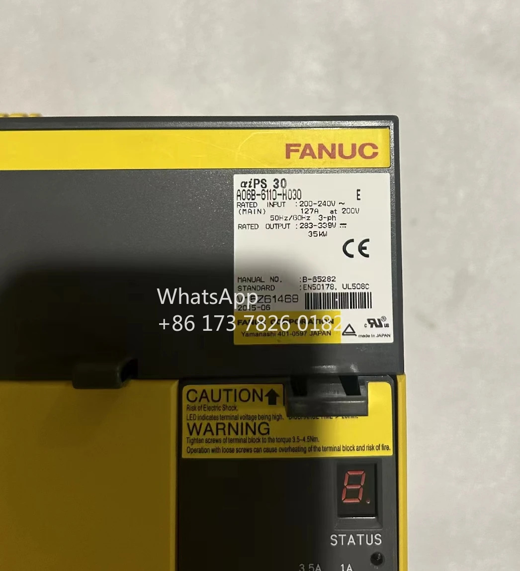 A06B-6110-H030 Fanuc 리퍼 드라이브 작동 기능 OK