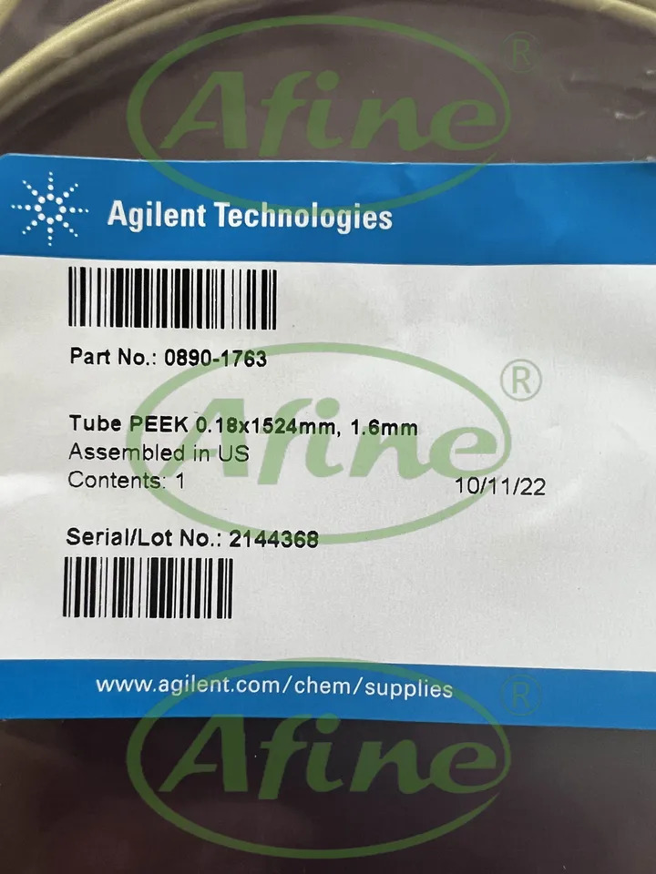 AFINE Agilent 0890-1763 PEEK 튜브 생체 적합 키트 녹색 1.6mm OD 0.18mm ID 1.5 m
