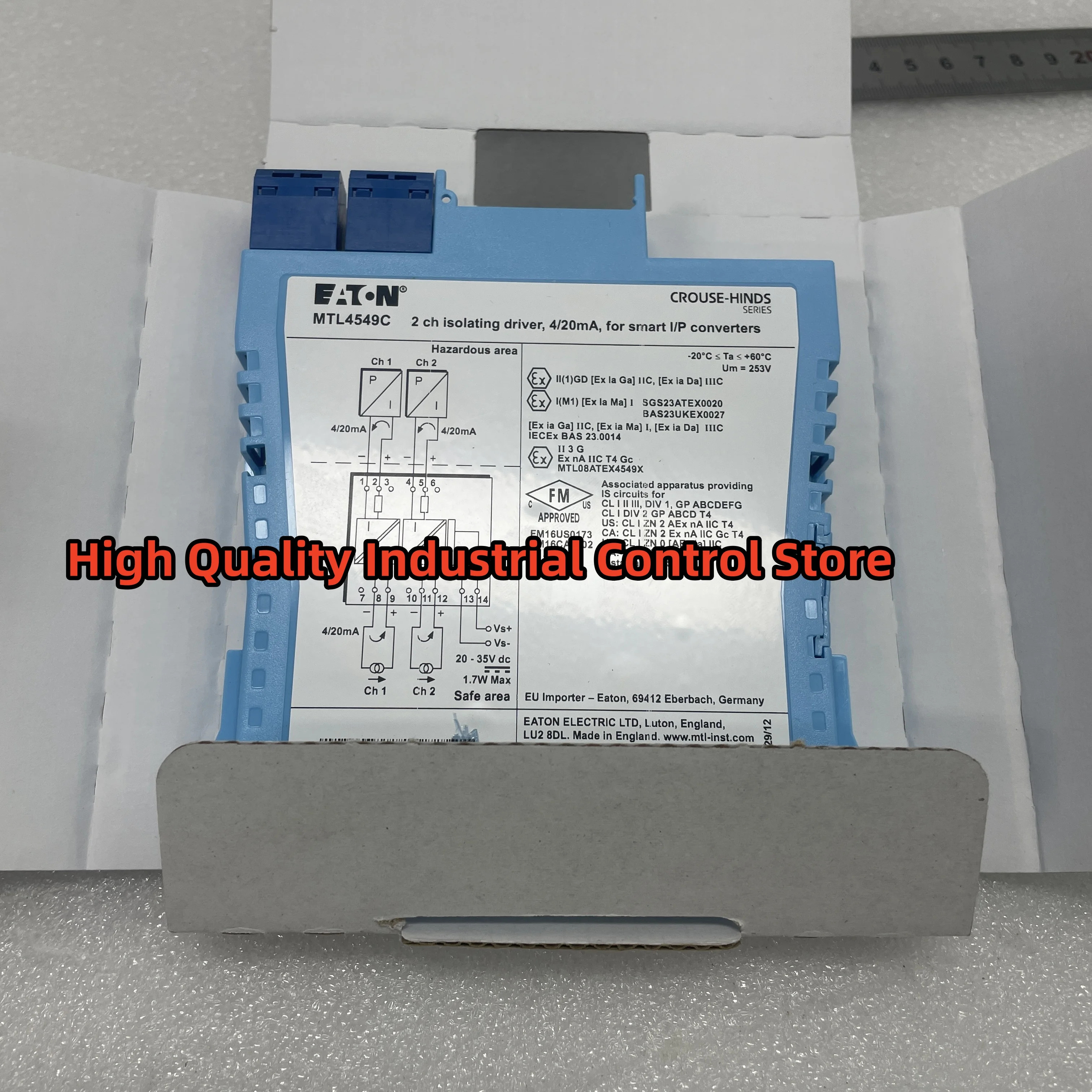 원본 MTL4549C MTL5544D MTL4575 안전 배리어