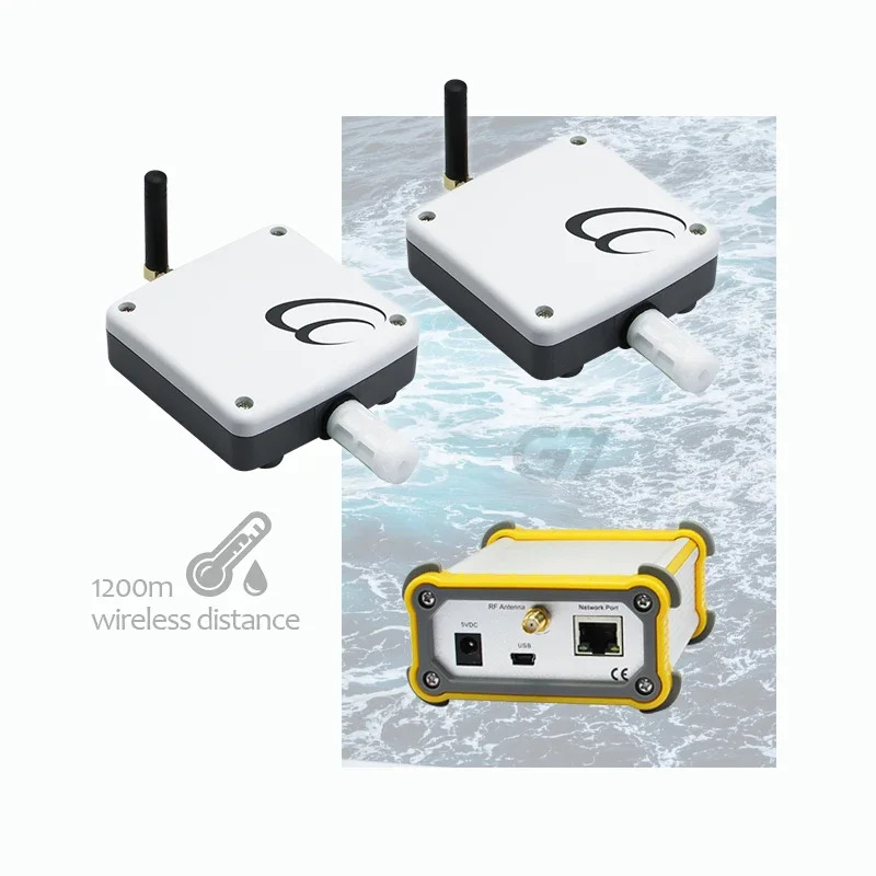 Iot 온도 습도 무선 센서 433 mhz 2 세트