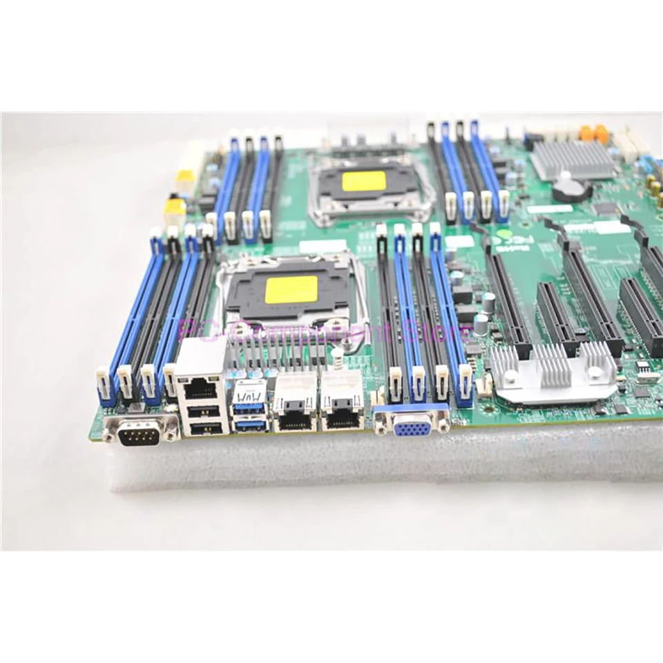 X10DRi-T 슈퍼마이크로 서버 마더보드 E5-2600 v4/v3 패밀리 듀얼 포트 X540 10GBase-T LGA2011 DDR4