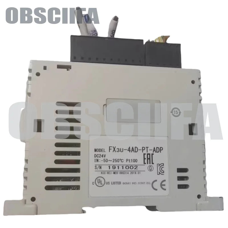 오리지널 FX3U-4AD-PT-ADP PLC 모듈