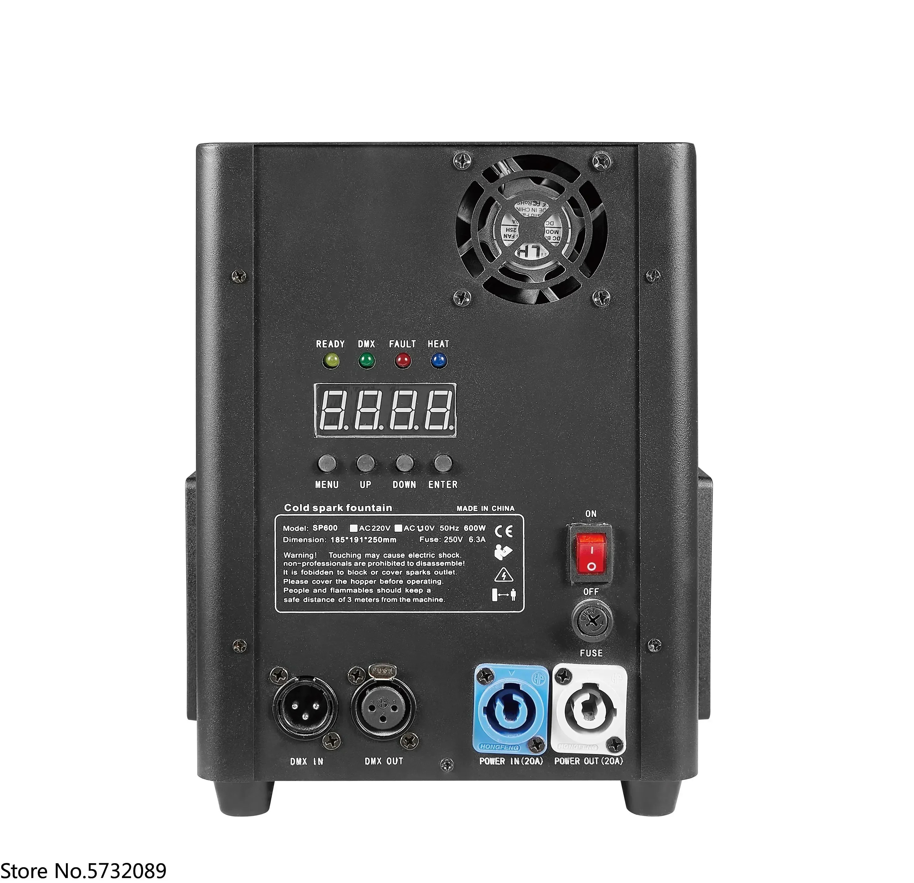 DJ 파티 600W 콜드 파이로 미니 스파클러 전스파크 웨딩 불꽃놀이 기계