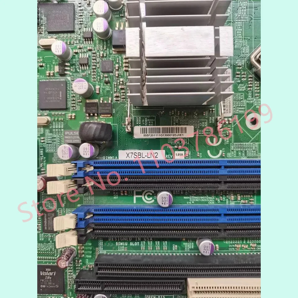 슈퍼마이크로 산업마더보드775 스티치 X7SBL-LN2