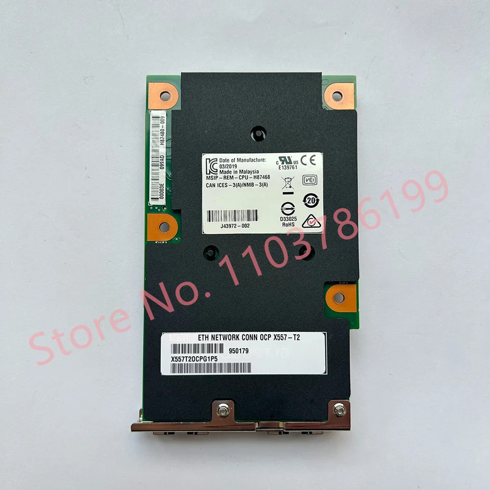 듀얼 포트기가비트 포트 네트워크 카드 X557T2OCP OCP X557-T2