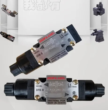 DOFLUID 전자기 방향 밸브 DFB-02-3C2/3C4-A220V-35C DFB-02-3C3-DC24V-35C DFB-02-2D2-DC24V-35C DFB-02-3C60-A2