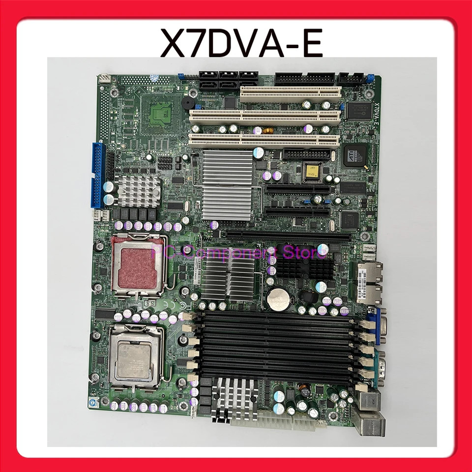 Supermicro 서버 마더보드 쿼드 듀얼 코어 64비트 Xeon SATA 3.0Gbps DDR2X7DVA-E