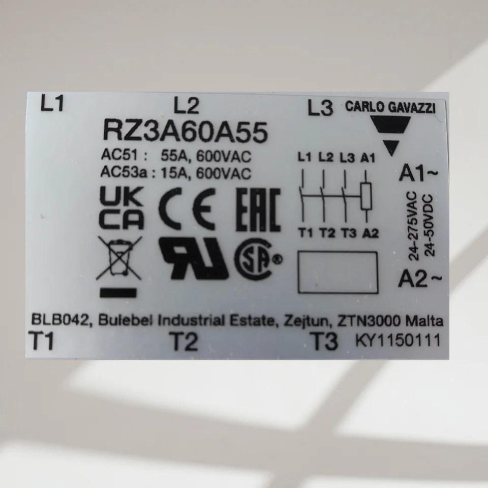 RZ3A60A55구리 클래드 기술 AC 제어 3상솔리드 스테이트 릴레이 A40 Jiale