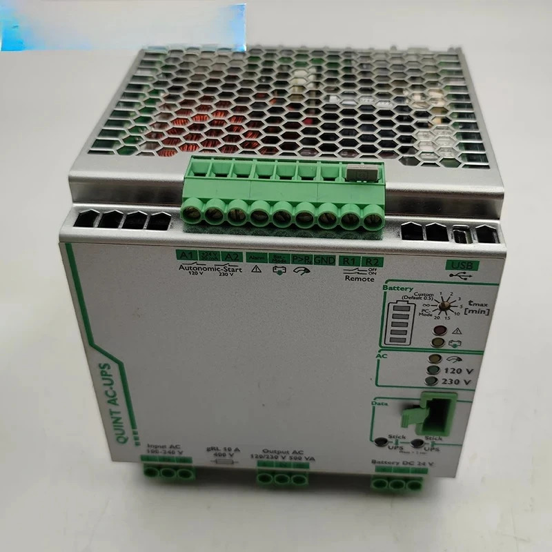 Phoenix QUINT-UPS/1AC/1AC/500VA 24V 2320270 무정전 전원공급장치완전 리퍼된