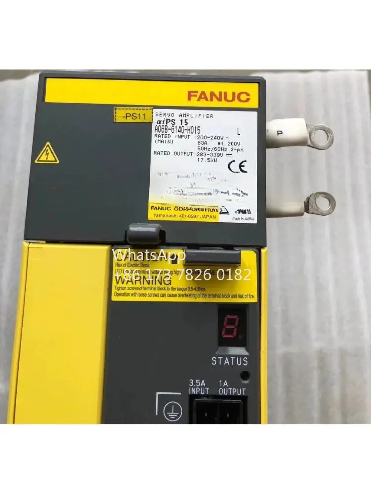 A06B-6140-H015 리퍼 드라이브 작동 기능 OK