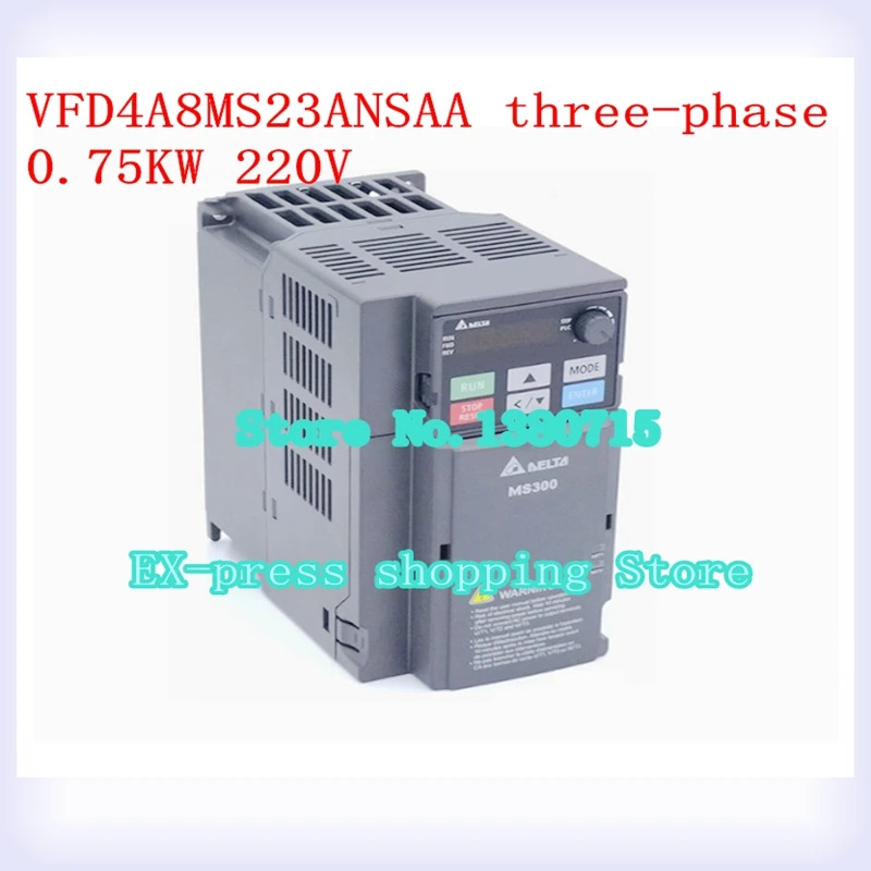 VFD4A8MS23ANSAA 3상 0.75KW 220V 신규