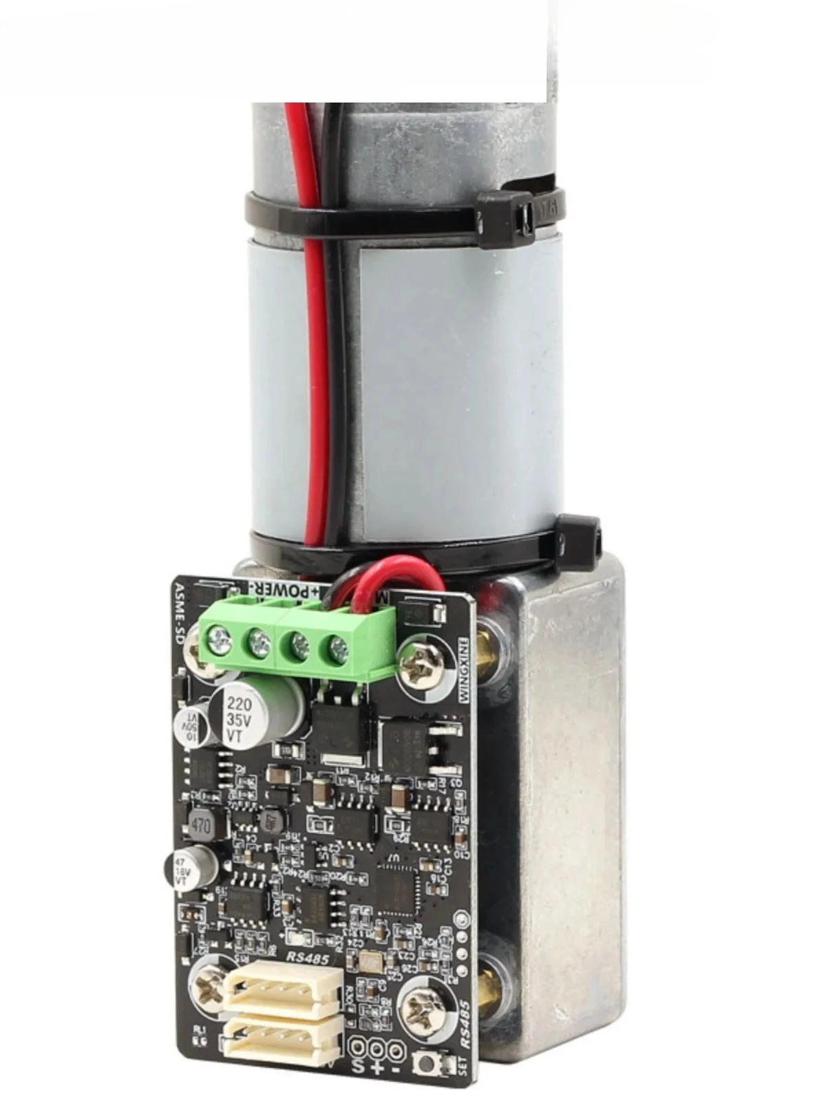 ASME-SD 웜 자동 잠금 서보 485 PWM 전압 제어 지원 기능