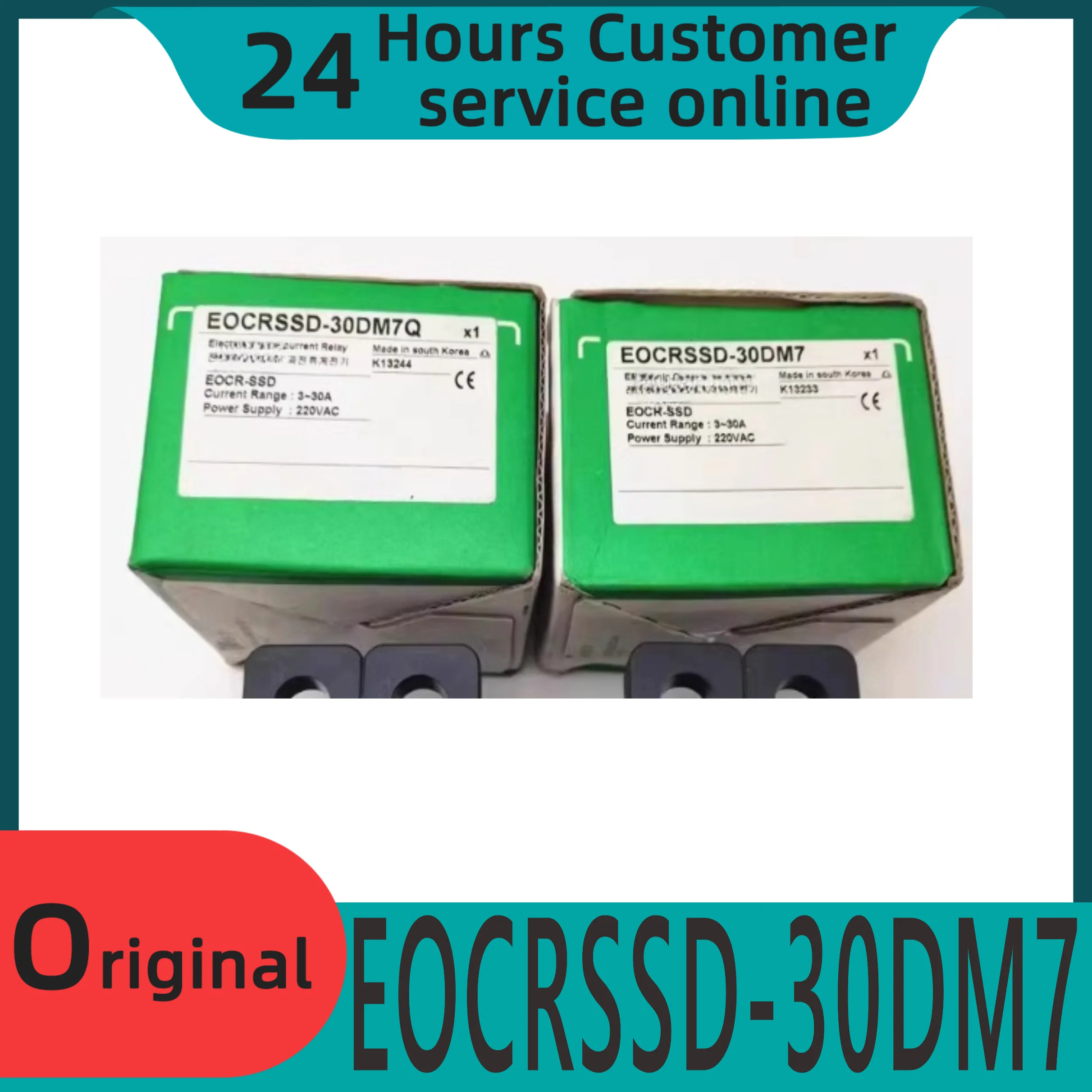 오리지널 모듈 EOCRSSD-30DM7/30DM7Q 3-30A EOCRSSD-60DM7/60DM7Q 10-60A