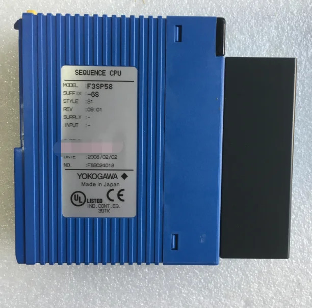 YOKOGAWA PLC 프로그래밍 컨트롤러 F3SP58-6S