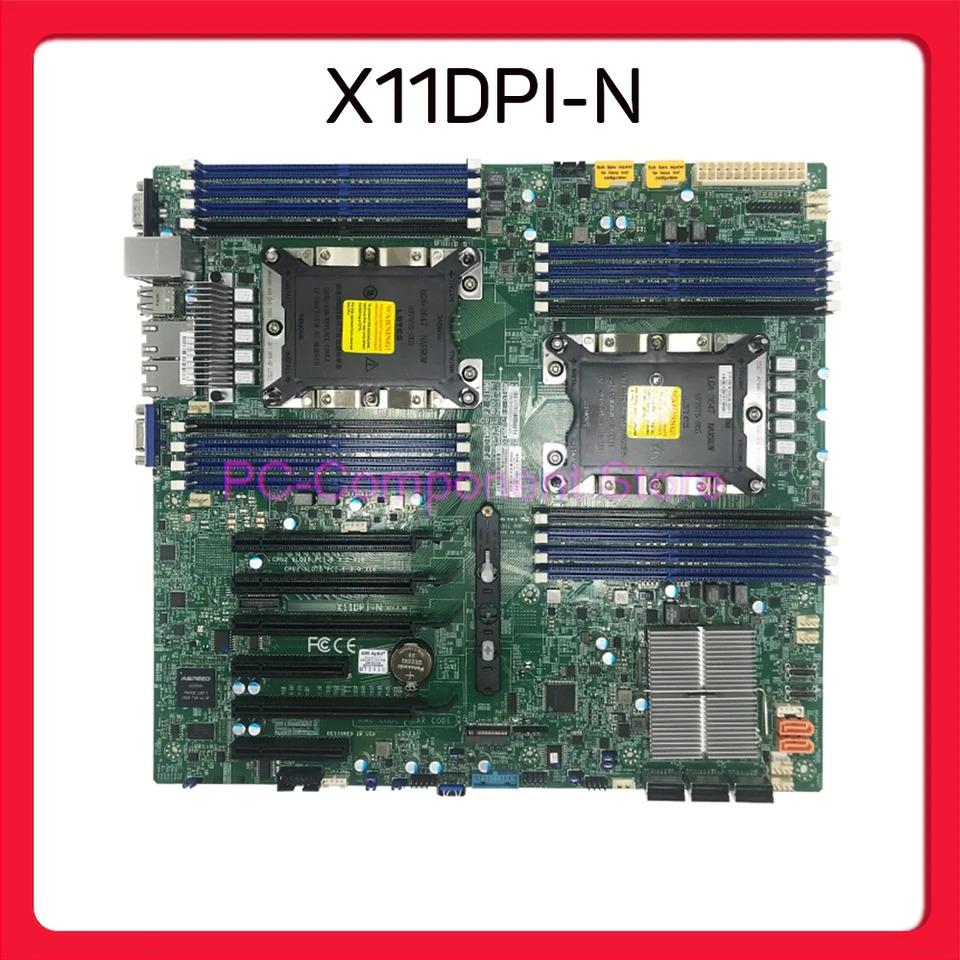 슈퍼마이크로 서버 마더보드듀얼 채널 LGA3647 X11DPI-N