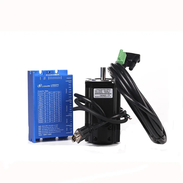 Nema 23 루프 스텝퍼 모터 LC57H280- LCDA258S RS485 2.2Nm 서보모터