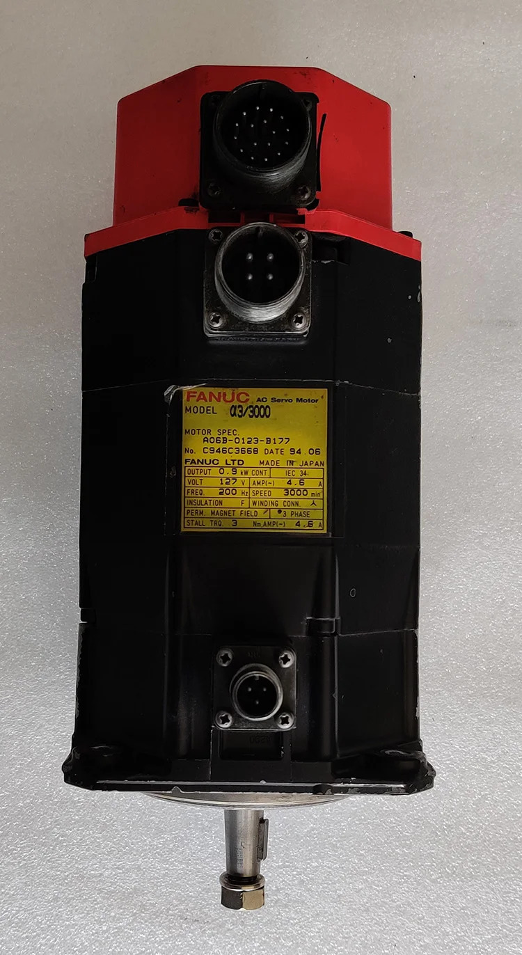 A06B-0123-B177 Fanuc AC 서보모터 리퍼 완료 A06B 0123 B177