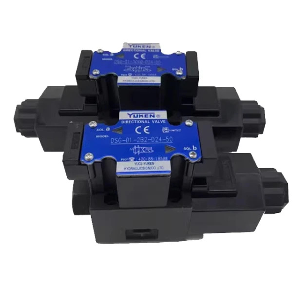 YUKEN 전자기 방향 밸브 DSG-01-3C12-D24 DSG-01-3C12-A220/A240