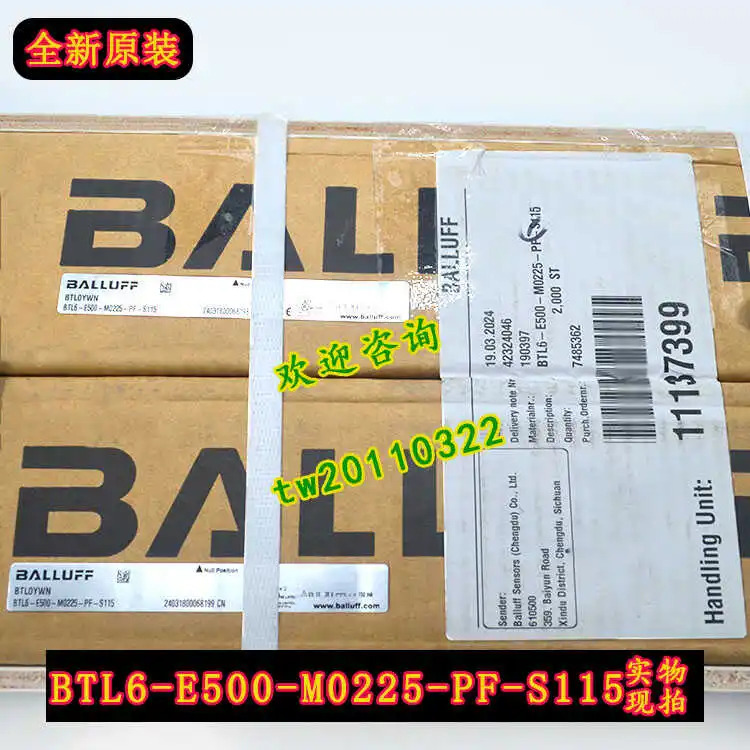 물리적 BTL6-E500-M0225-PF-S115 발러프 변위센서