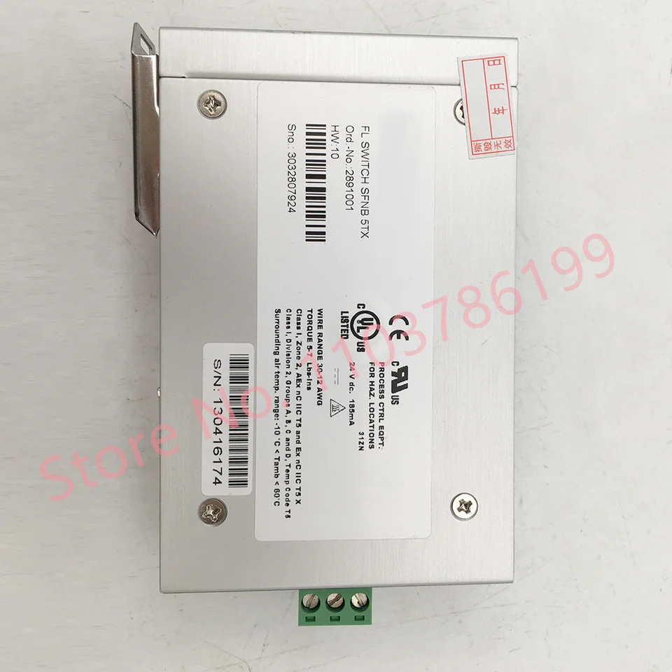 피닉스 산업이더넷 스위치 FL SFNB 5TX 2891001