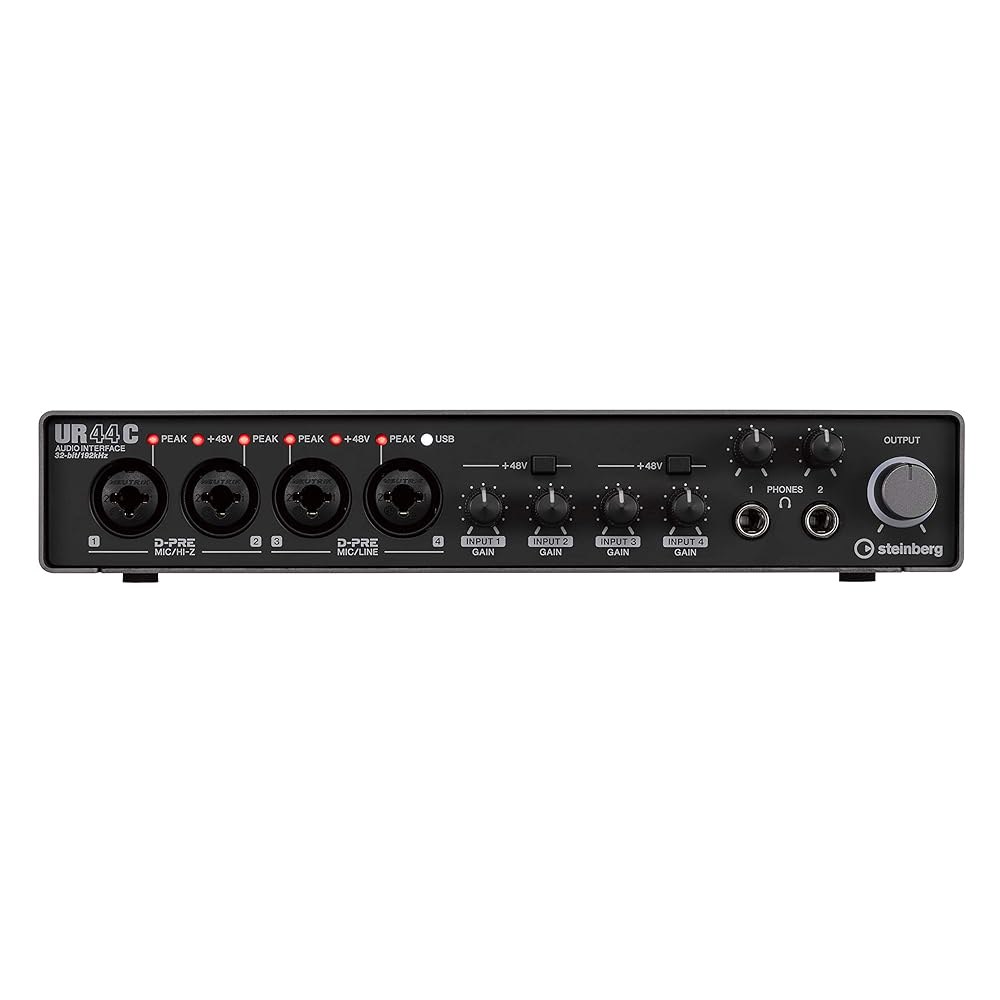 Steinberg UR44C 6x4 USB 3.0 오디오 인터페이스(큐베이스 AI 및 큐베이스 LE 포함) - 상세 이미지 2
