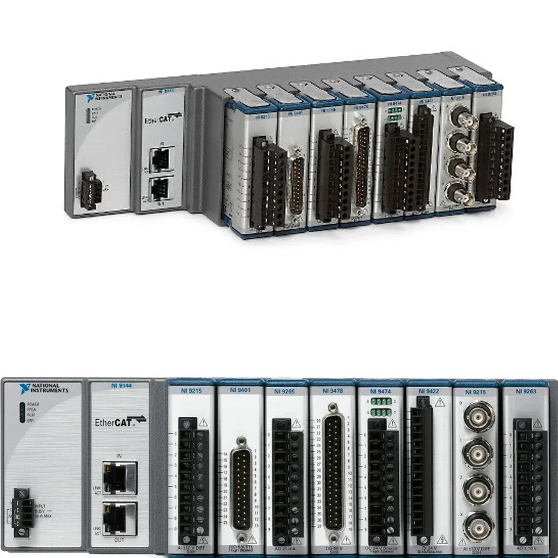 NI 9144C 시리즈 I/O 모듈EtherCAT 780438-01 8 슬롯 VIP 확