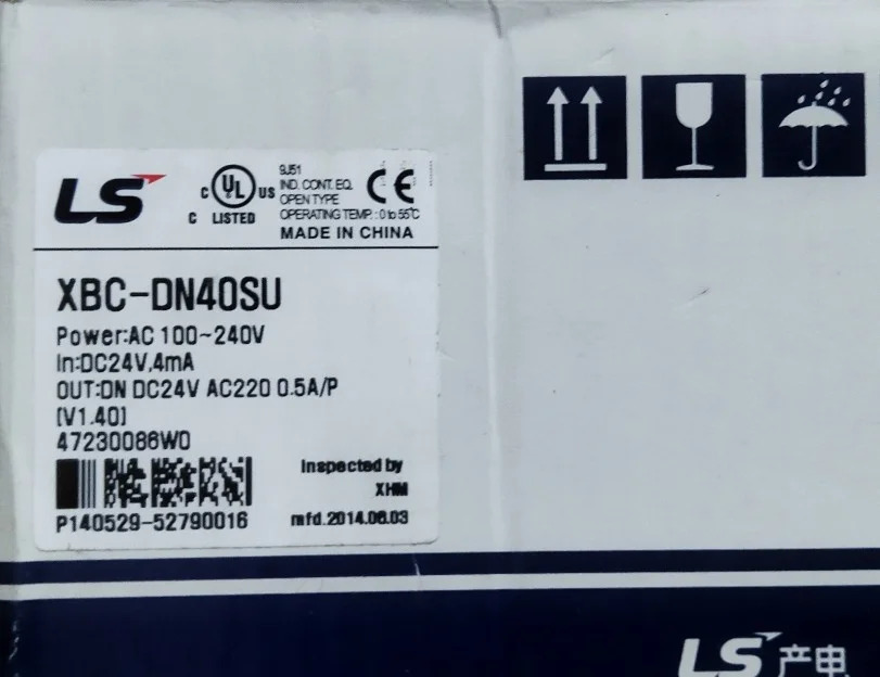 XBC-DN40SU LS 프로그래밍 컨트롤러 신