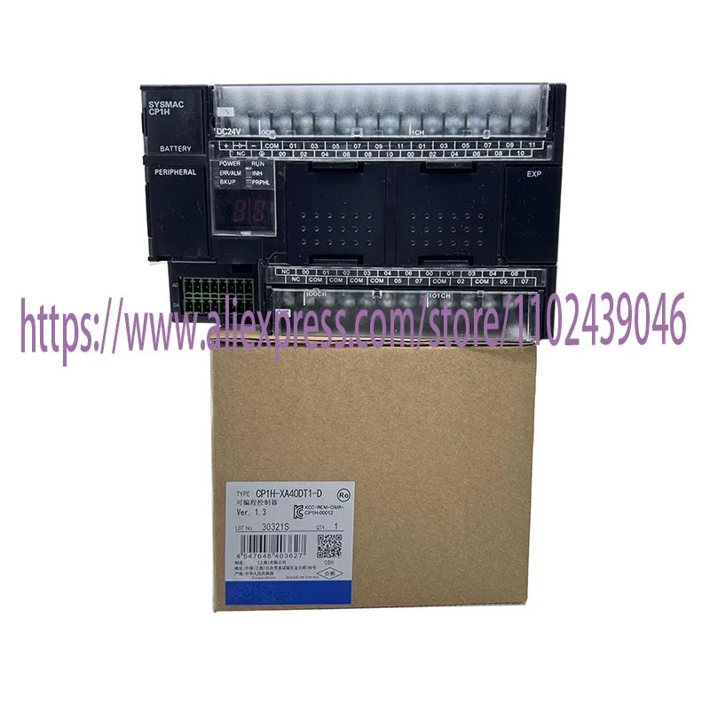 오리지널 CP1H-XA40DT1-D CP1HXA40DT1D CP1H XA40DT1 D 포장