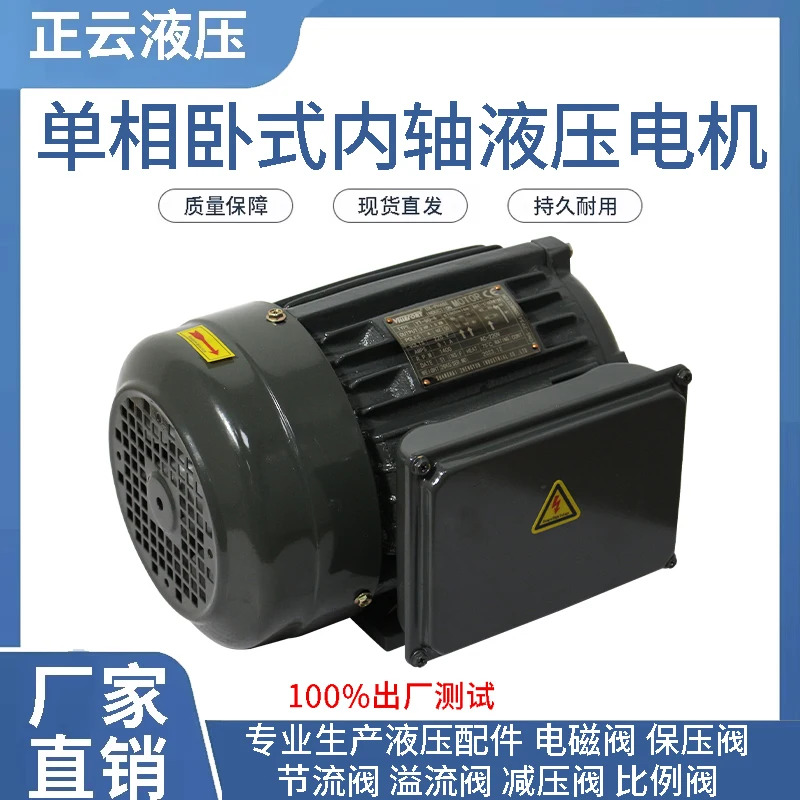 220V 유압 0.75 VP20 내부 샤프트 모터 1.5KW VP15 단상 수평