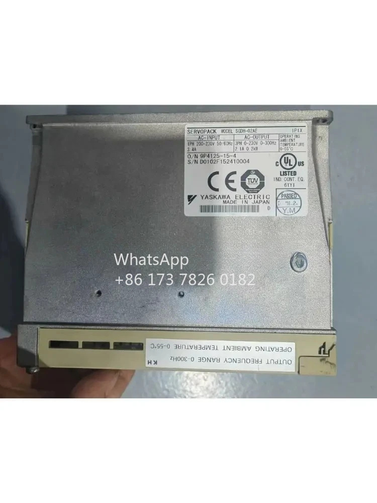 SGDH-02AE 리퍼 서보 드라이브 200W 기능 OK