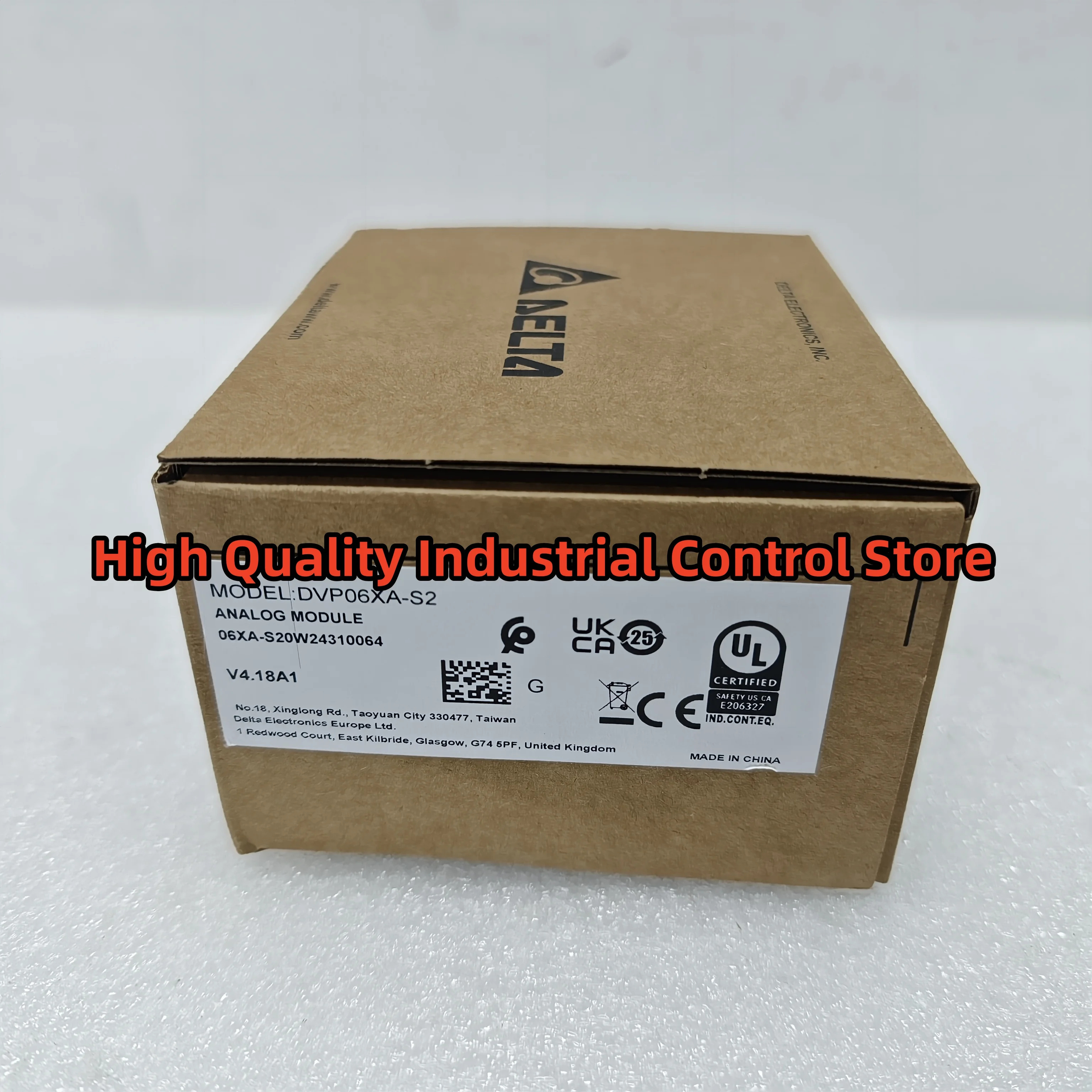 PLC DVP06XA-S2 원본