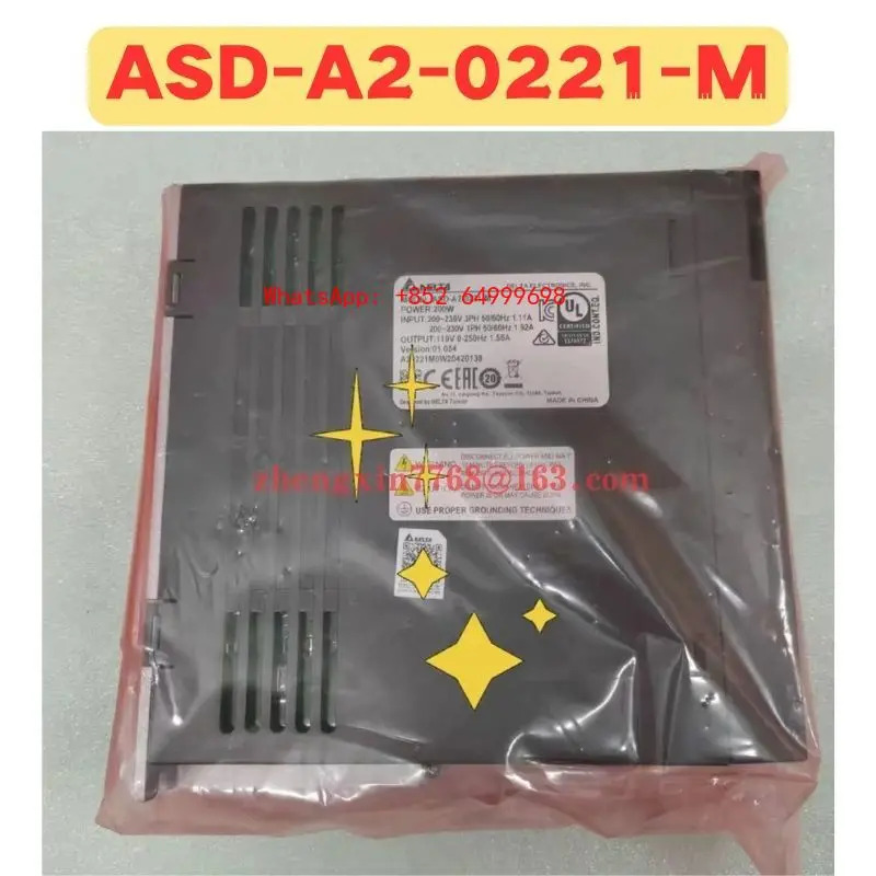 오리지널 ASD-A2-0221-M 서보 드라이브 ASD A2 0221 M 신