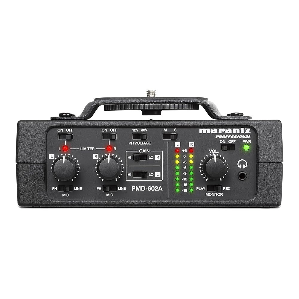 마란츠 2채널 DSLR 오디오 인터페이스 PMD-602A - 상세 이미지 2