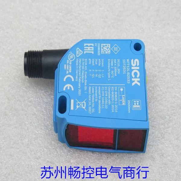 독일 SICK SCHECK 센서 WTT12L-B2533 포장 1072531 신