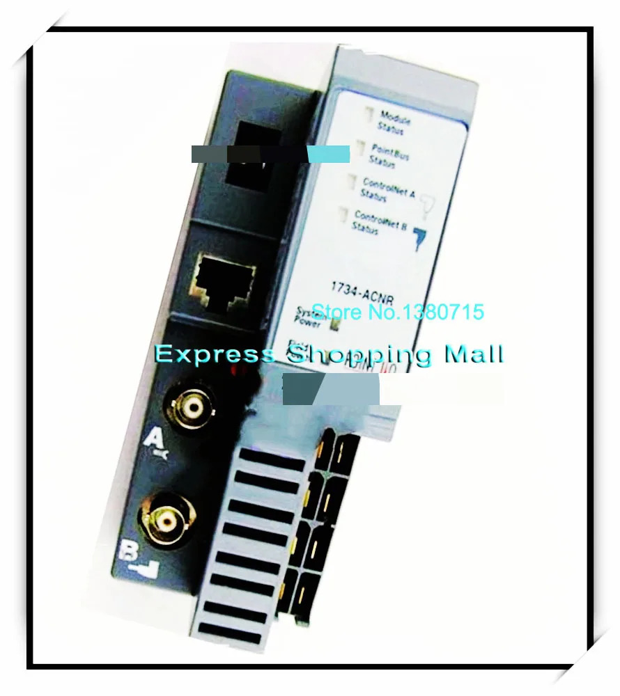 오리지널 I/O 모듈 제어망 1734-ACNR PLC 10-28.8VDC 63 포인트 신