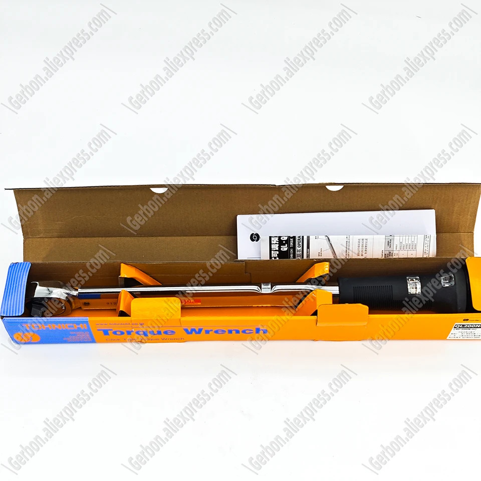 TOHNICHI QL200N4 래칫 헤드 타입 조절식 토크 렌치 40-200N.m 2N.m 1/2 인치 스퀘어 드라이브 신