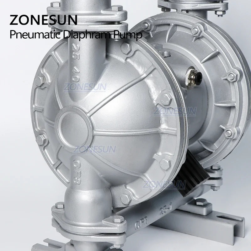 ZONESUN ZS-QBY-K25 미니 에어작동식 공압 펌프 다이어프램 워터