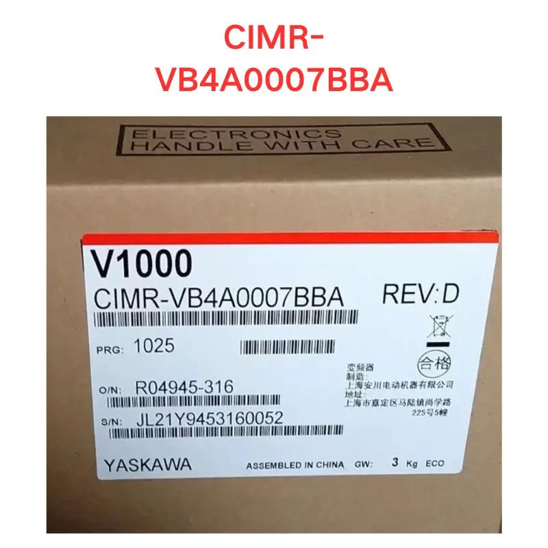 오리지널 CIMR-VB4A0007BBA 주파수 변환기