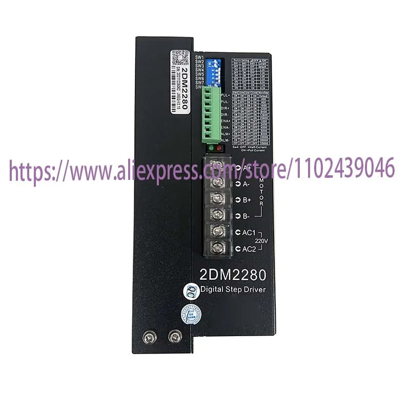 2DM2280 2 상 NEMA42 NEMA52 스텝퍼 모터 32 비트 DSP AC80-220V 8.2A 포장