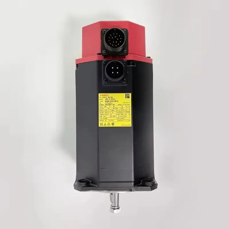 A06B-0163-B076 Fanuc 서보모터 Ok A06B 0163 B076 리퍼 완료