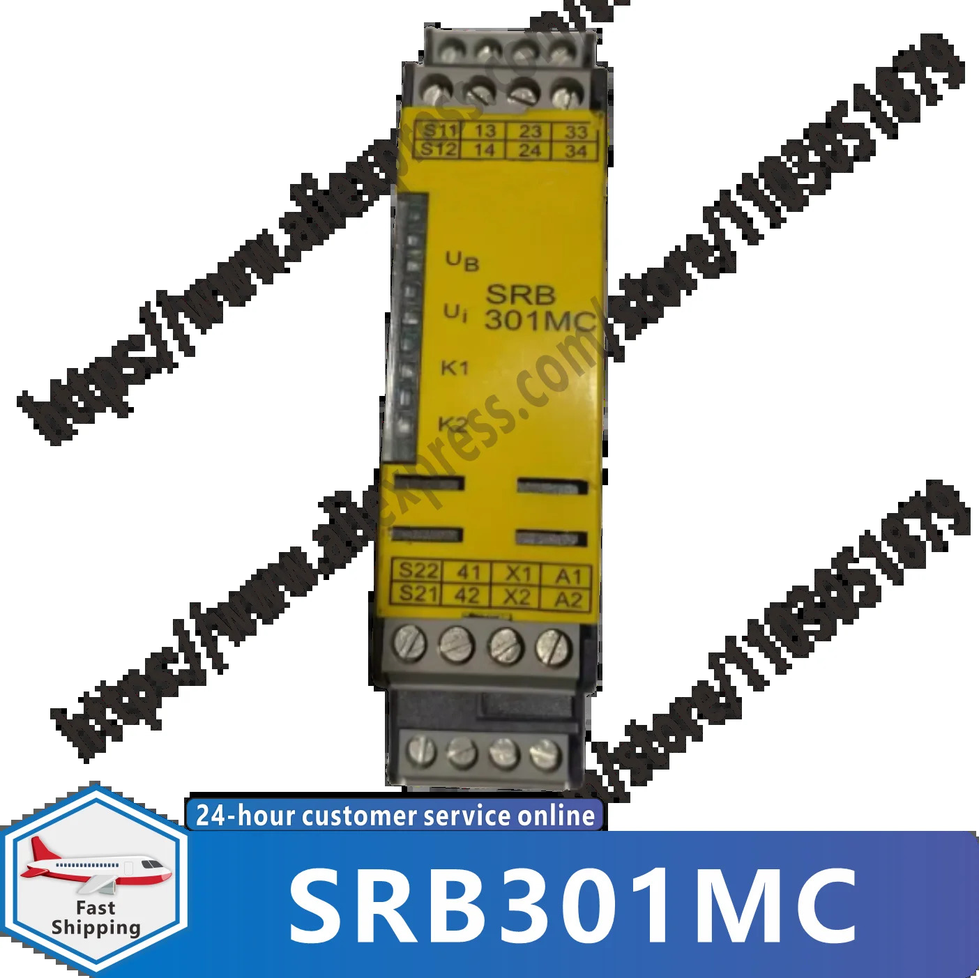 SRB301MC 24V 오리지널 안전 릴레이 모듈