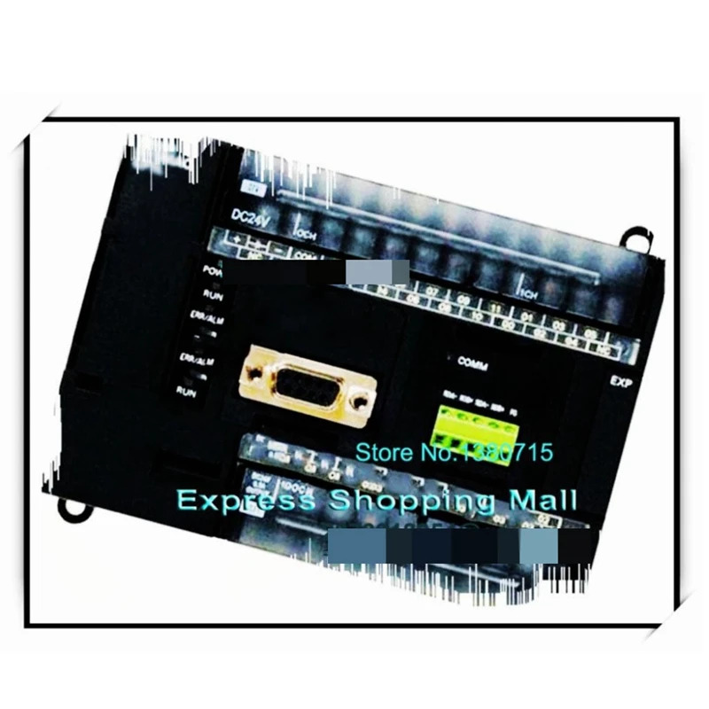 오리지널 CP1L-EM30DR-D PLC DC 입력 18 포인트 릴레이 출력 12 신