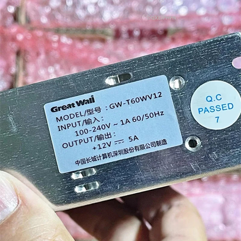 만리장성 12V5A 60W 전원공급장치 GW-T60WV12새 원본 PSU