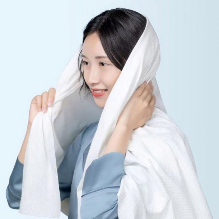 도모아 수영장 여행 캠핑 어디에서나 활용도 좋은 압축 타월 - 상품 이미지
