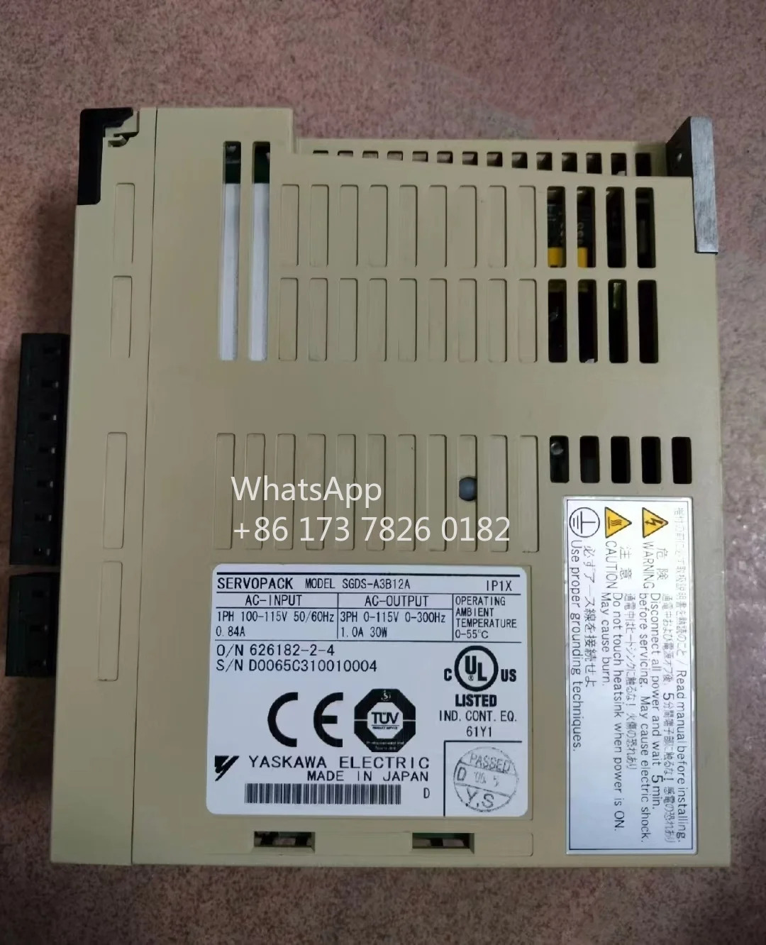 SGDS-A3B12A 리퍼 서보 드라이브 30W 기능 OK