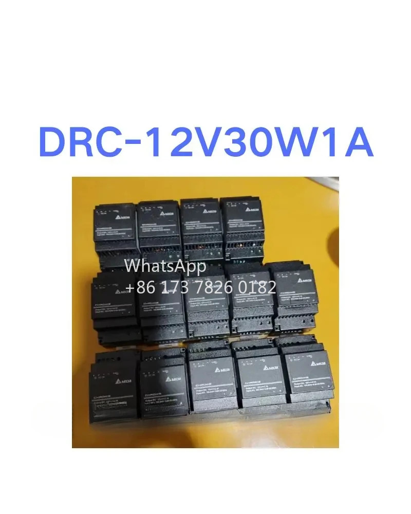 DRC-12V30W1A 리퍼 가이드 레일형 스위칭 전원공급장치 기능 ok